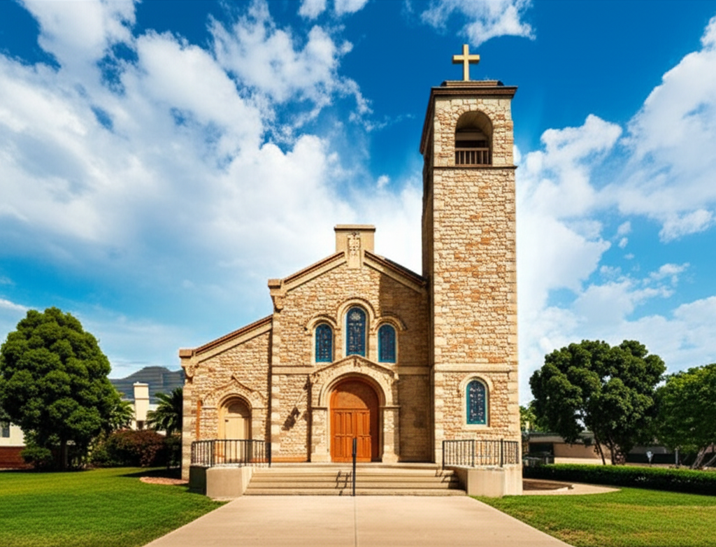 Traditional church building
